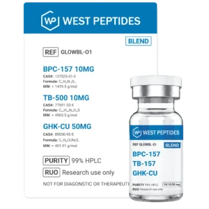 GLOW Blend (GHK-CU 50mg, BPC-157 10mg, TB-500 10mg)