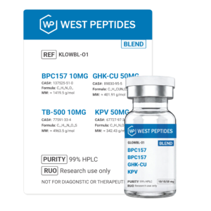 KLOW Blend 80mg (KPV 10mg, BPC 10mg, TB 10mg, GHK-Cu 50mg)